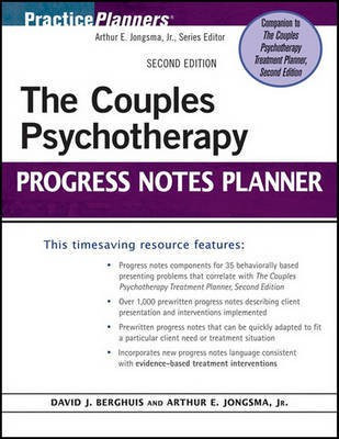 The Couples Psychotherapy Progress Notes Planner(English, Electronic book text, Jongsma Arthur E. Jr.)