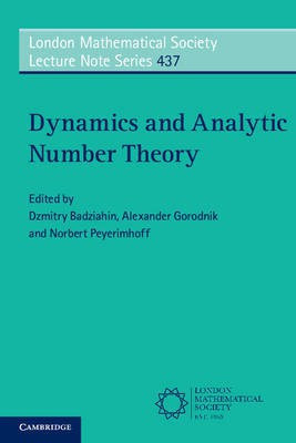 Dynamics and Analytic Number Theory(English, Paperback, unknown)