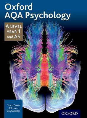 Oxford AQA Psychology A Level: Year 1 and AS(English, Paperback, Green Simon)