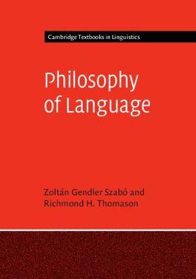 Philosophy of Language(English, Paperback, Szabo Zoltan Gendler)