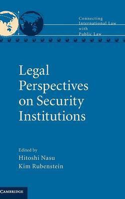Legal Perspectives on Security Institutions(English, Hardcover, unknown)