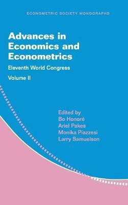 Advances in Economics and Econometrics: Volume 2(English, Hardcover, unknown)