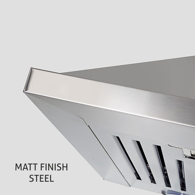 

GLEN GL 6054 SS 90 Wall Mounted Chimney(Silver 1000 CMH)