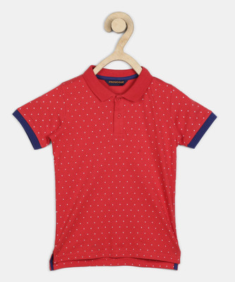 provogue-boys-polka-print-cotton-blend-t-shirtred-pack-of-1