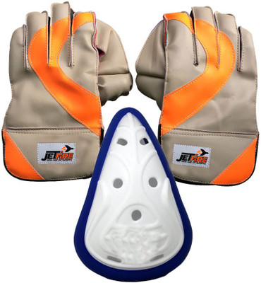 JetFire Basic Wicket Keeping Gloves Combo Cricket Kit