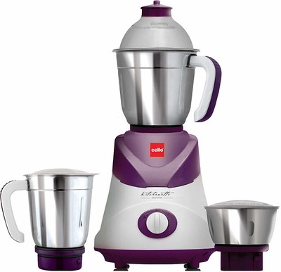 

Cello SWIFT 750 Mixer Grinder(White, 3 Jars)
