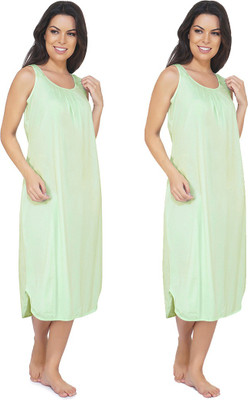 Blazon Women Nighty(Light Green)