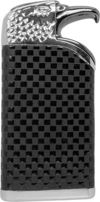 JMALL Refillable Windproof Cigarette Lighter - LR 14 Pocket Lighter(Black)