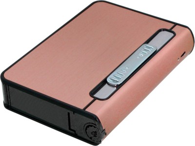 JMALL Refillable Windproof Cigarette Lighter - LR46 For 84mm long cigarette only. YUIO Pocket Lighter(Pink)