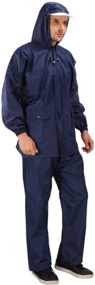 GoodluckSB Solid Men Raincoat