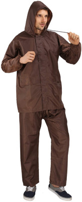 GoodluckSB Solid Men Raincoat