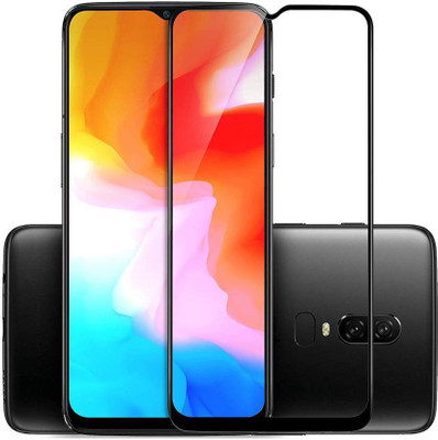 Express Buy Edge To Edge Tempered Glass for OnePlus 6T(Pack of 1)