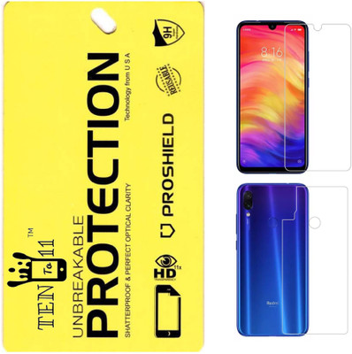 Ten To 11 Front and Back Screen Guard for Mi Redmi Note 7, Mi Redmi Note 7 Pro, Mi Redmi Note 7S(Pack of 1)