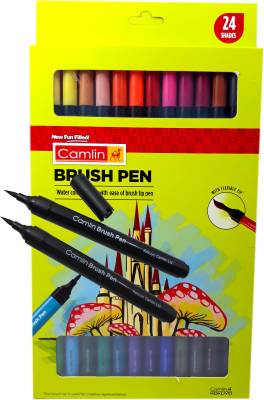 Sketch Pen, Camlin, 12 Sketch Pens (Assorted Shades)