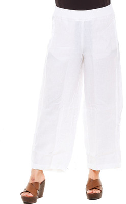 TWIST Regular Fit Women White Trousers