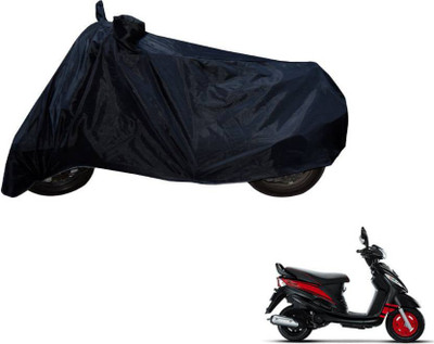 THE REAL ARV Two Wheeler Cover for Mahindra(Rodeo, Black)