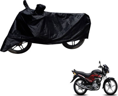 THE REAL ARV Two Wheeler Cover for Yamaha(YBR 125, Black)