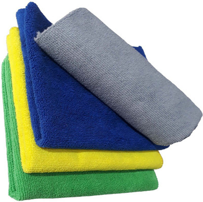 Onlinch Wet and Dry Microfiber Cleaning Cloth(4 Units)