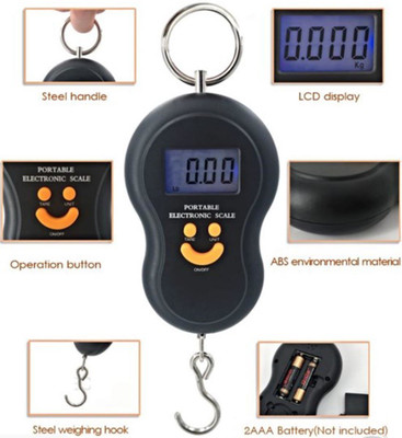 

CrackaDeal a02 hanging scale Weighing Scale(Multicolor)