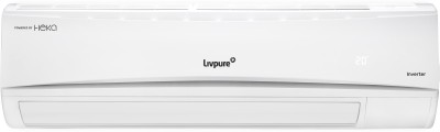 Livpure 1.5 Ton 5 Star Split Inverter AC with Wi-fi Connect  - White (HKS-IN18K5S19A, Copper Condenser)