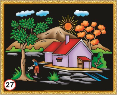 vahvaa Emboss Painting Kit Design No 27