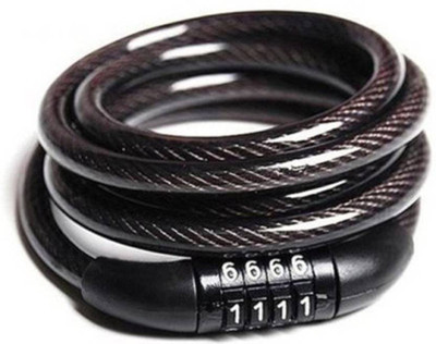 Mobfest 4 Digit Combination Password Cycle/Bike Lock Safety Security Lock Cycle Lock