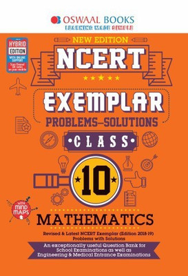 Oswaal Ncert Exemplar (Problems - Solutions) Class 10 Mathematics Book (for 2021 Exam)(English, Paperback, unknown)