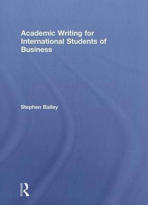 Academic Writing for International Students of Business(English, Electronic book text, Lillis Theresa)
