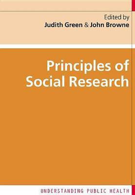 Principles of Social Research(English, Electronic book text, Dr Green Judith)