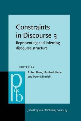 Constraints in Discourse 3(English, Electronic book text, unknown)