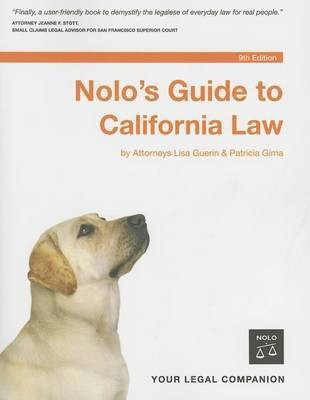 Nolo's Guide to California Law(English, Paperback, Guerin Lisa J.D. J.D.)