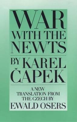 War with the Newts(English, Electronic book text, Capek Karel)