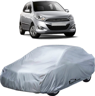 56% OFF on AutoFurnish Car Cover For Hyundai i10 (With Mirror Pockets)(Silver)