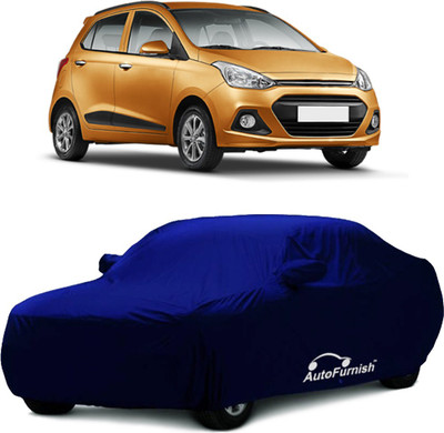 79% OFF on AutoFurnish Car Cover For Hyundai Grand i10 (With Mirror Pockets)(Blue)