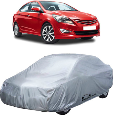 48% OFF on AutoFurnish Car Cover For Hyundai Verna (Without Mirror Pockets)(Silver, For 2015 Models) 48% OFF on AutoFurnish Car Cover For Hyundai Verna (Without Mirror Pockets)(Silver, For 2015 Models)