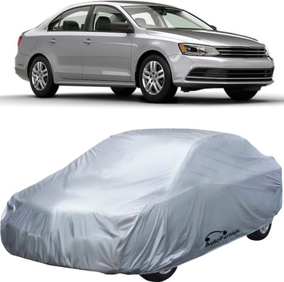 67% OFF on AutoFurnish Car Cover For Volkswagen Jetta (With Mirror Pockets)(Silver)