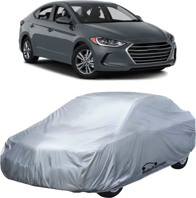 58% OFF on AutoFurnish Car Cover For Hyundai Elantra (With Mirror Pockets)(Silver)