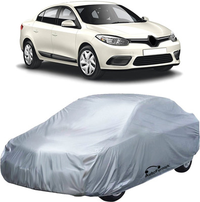 58% OFF on AutoFurnish Car Cover For Renault Fluence (With Mirror Pockets)(Silver)