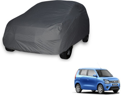 Gargi Traders Car Cover For Maruti Suzuki WagonR Stingray (Without Mirror Pockets)(Grey)