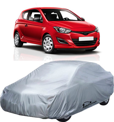 39% OFF on AutoFurnish Car Cover For Hyundai i20 (Without Mirror Pockets)(Silver)