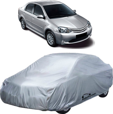 37% OFF on AutoFurnish Car Cover For Toyota Etios (Without Mirror Pockets)(Silver) 37% OFF on AutoFurnish Car Cover For Toyota Etios (Without Mirror Pockets)(Silver)