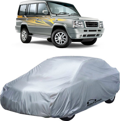 58% OFF on AutoFurnish Car Cover For Tata Sumo (With Mirror Pockets)(Silver)