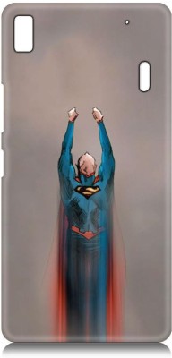 Smutty Back Cover for Lenovo K3 Note - Superman Print(Multicolor, Hard Case, Pack of: 1)