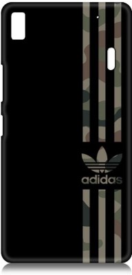 Smutty Back Cover for Lenovo K3 Note - Adidas Cameo Print(Multicolor, Hard Case, Pack of: 1)