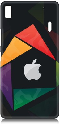 Smutty Back Cover for Lenovo K3 Note - Apple Logo Print(Multicolor, Hard Case, Pack of: 1)