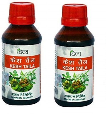 PATANJALI Divya Kesh Tailum - 100ml - (Pack of 2) Hair Oil(100 ml)