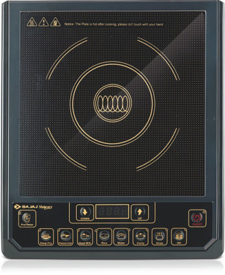 

Bajaj Majesty ICX 3 Induction Cooktop(Black, Push Button)
