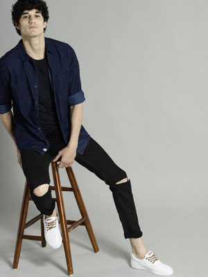 Roadster Skinny Men Black Jeans