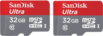 SanDisk 32 gb memory card combo 32 GB MicroSD Card Class 10 85 MB/s  Memory Card