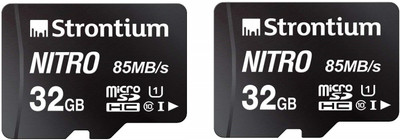 

Strontium 32 gb memory card combo 32 GB MicroSDHC Class 10 85 MB/s Memory Card